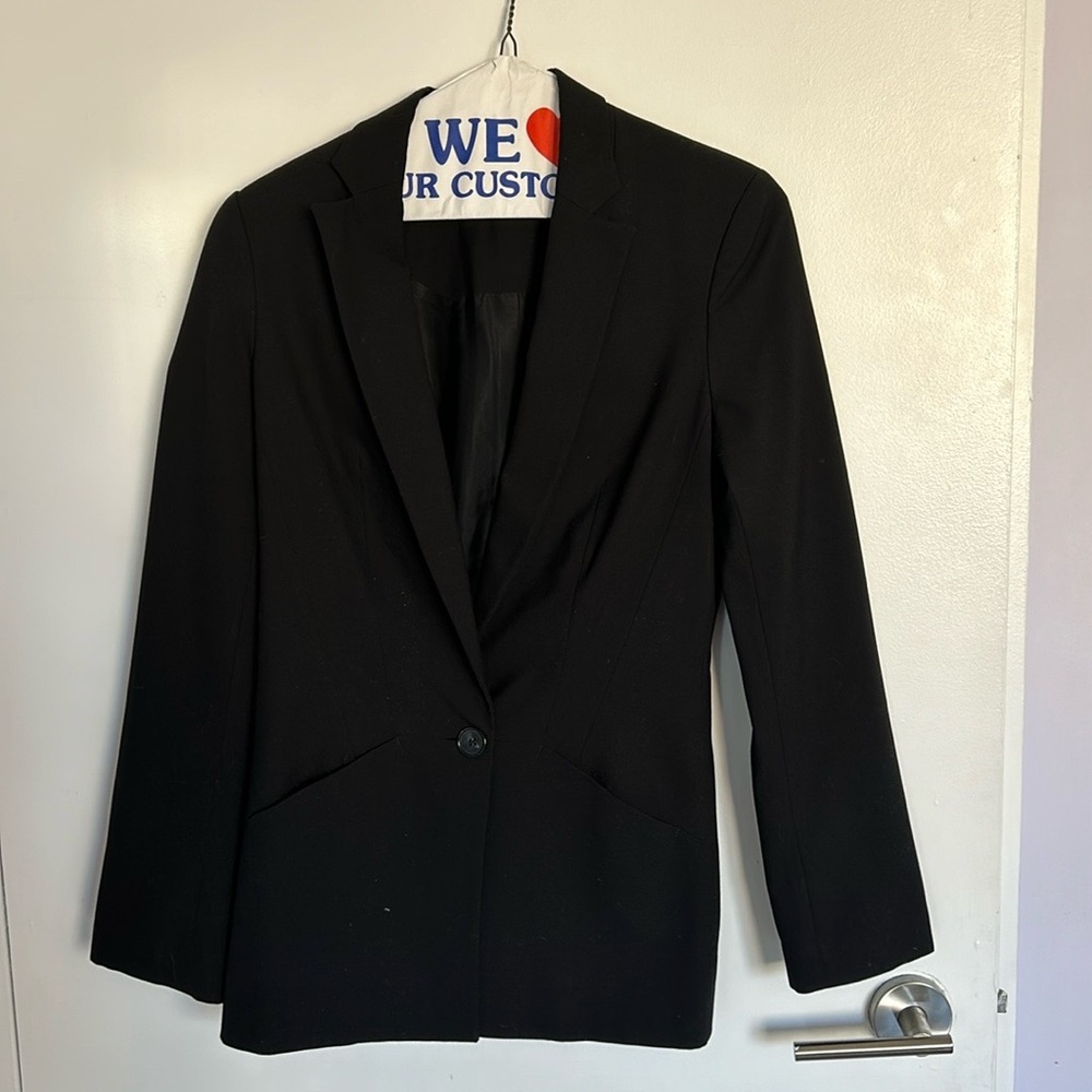 Black Zara jacket